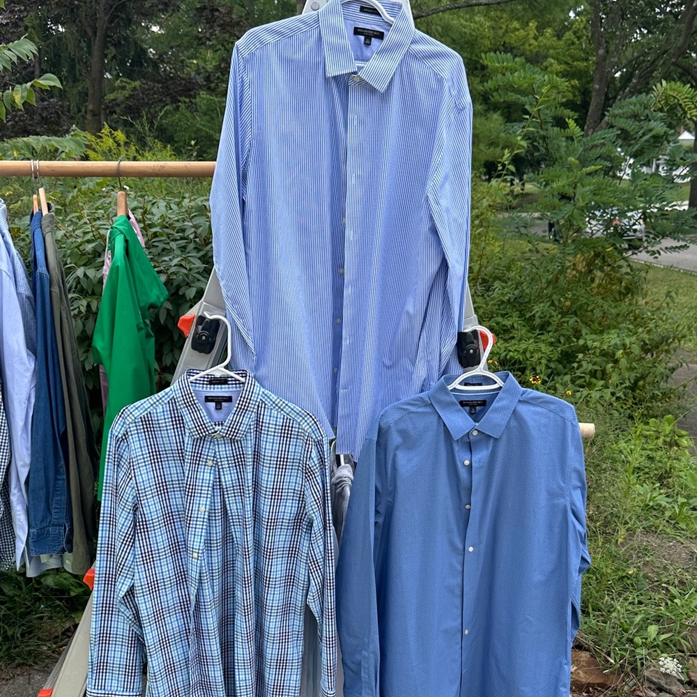 Banana Republic Dress Shirts XL Lot of 3 Men’s